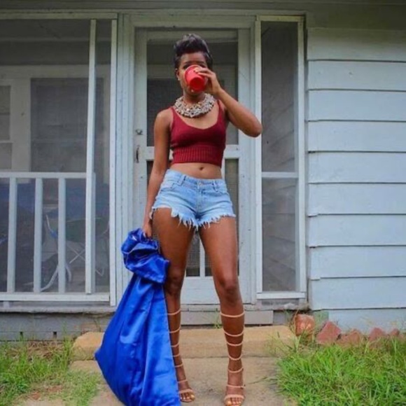 NEW ALDO SHOES Suede Camel Buckle Gladiator Knee High Sandal 11 - Picture 5 of 17